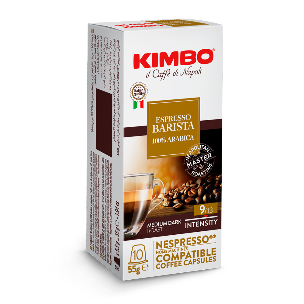 Cápsulas Espresso Barista 100% Arabica x 10 u – comp. Nespresso®