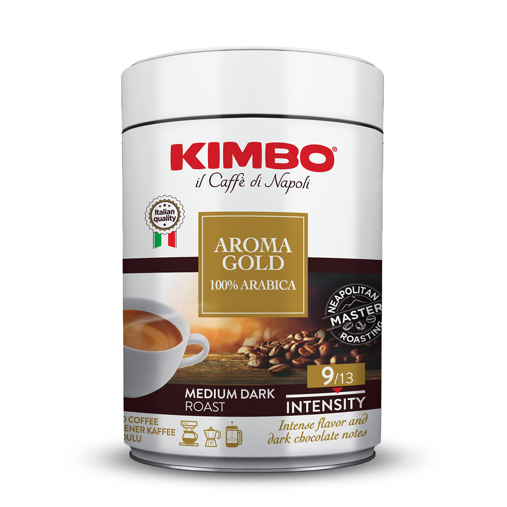 Aroma Gold 100% Arabica – Café molido lata 250 g